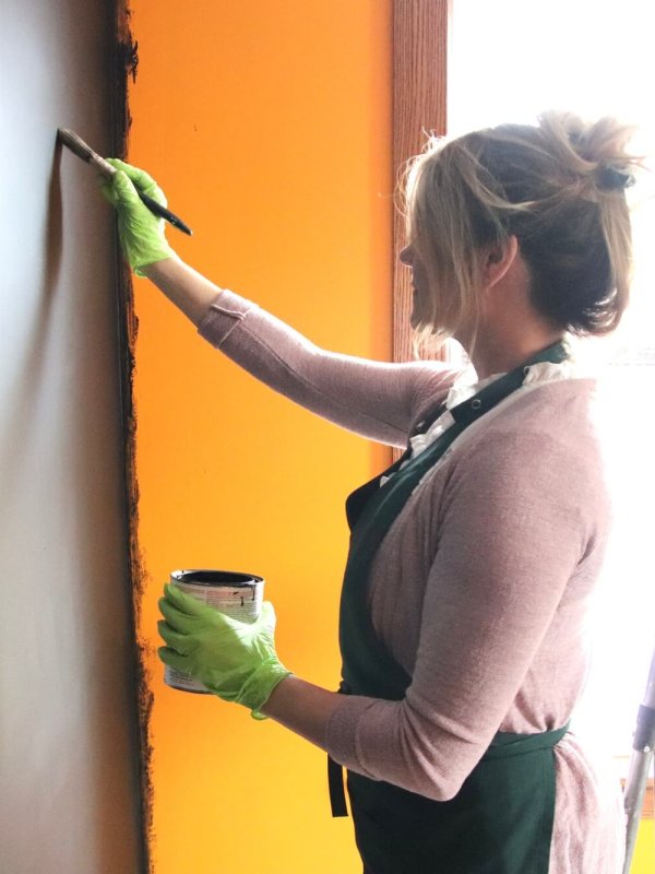 Home improvement painting